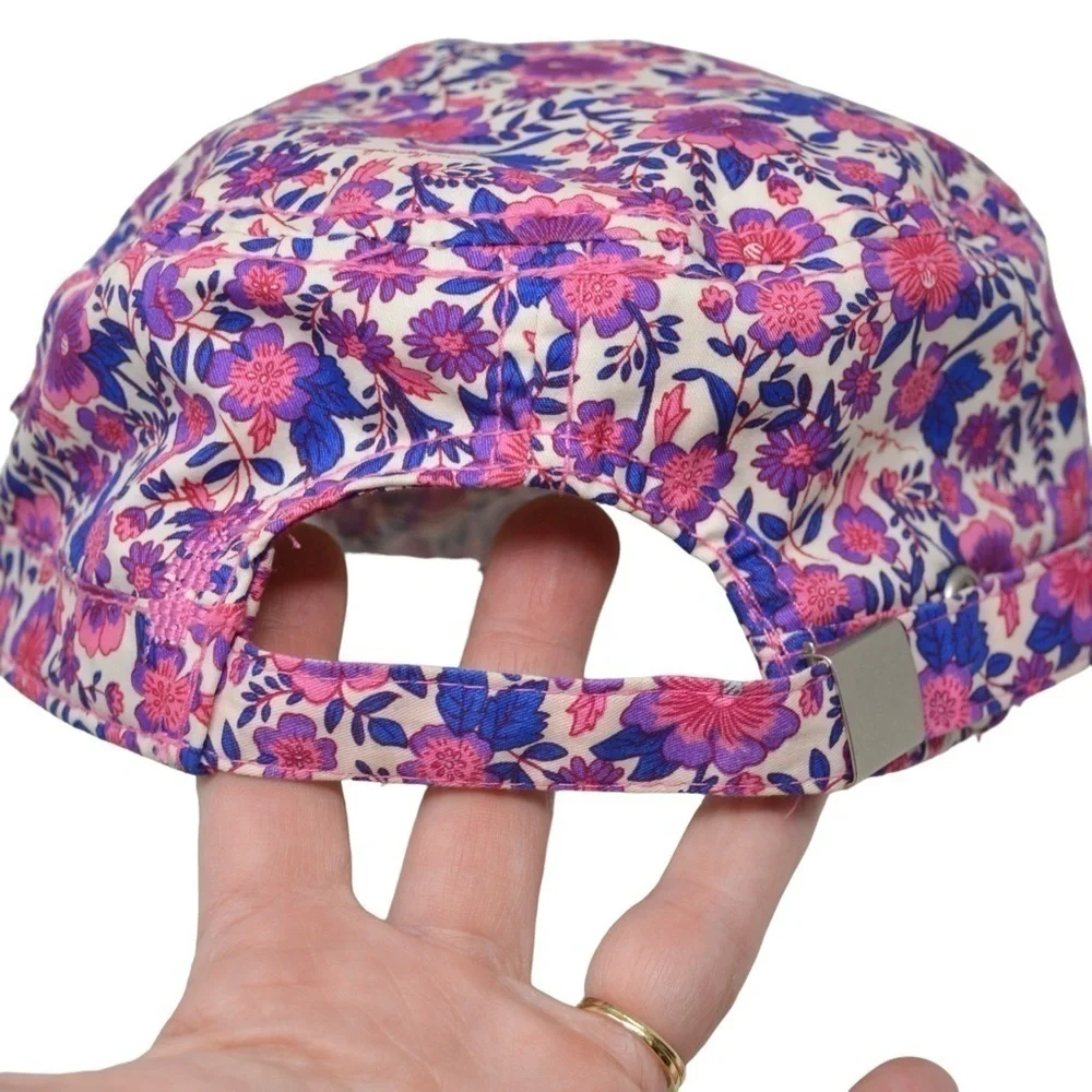 Millymook Girls Mao‎ Cap - Isla Pink Floral OSFM